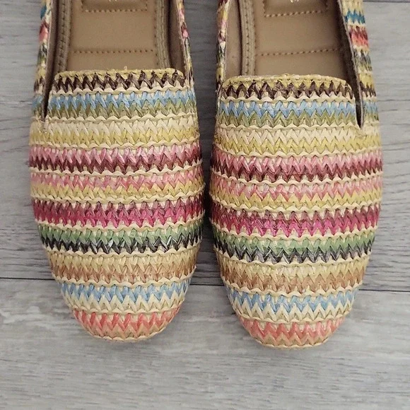 Kelly & Katie Womens 6M Peyton Multicolored Slip On Loafer Comfort Casual NEW - Picture 12 of 12